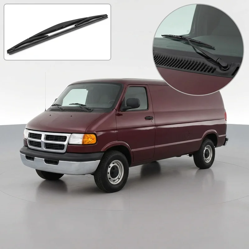 Passenger Side Wiper Blade for Dodge Ram 1500 Van (1995 - 2003) - 1